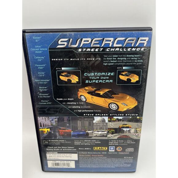 Supercar Street Challenge - PlayStation 2 / PS2 Game Complete In Box - Picture 2 of 7